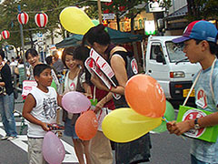 お花市にて(2008.8.12)